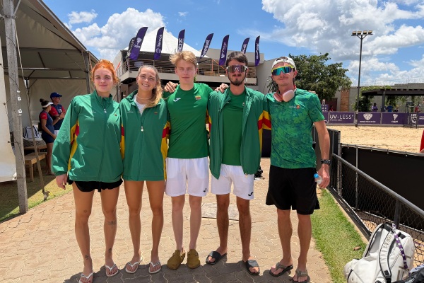 Lietuvos komanda dalyvauja Pasaulio paplūdimio teniso taurėje