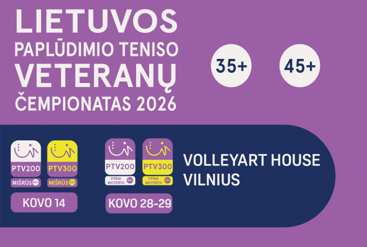 Lietuvos paplūdimio teniso veteranų čempionatas 2026