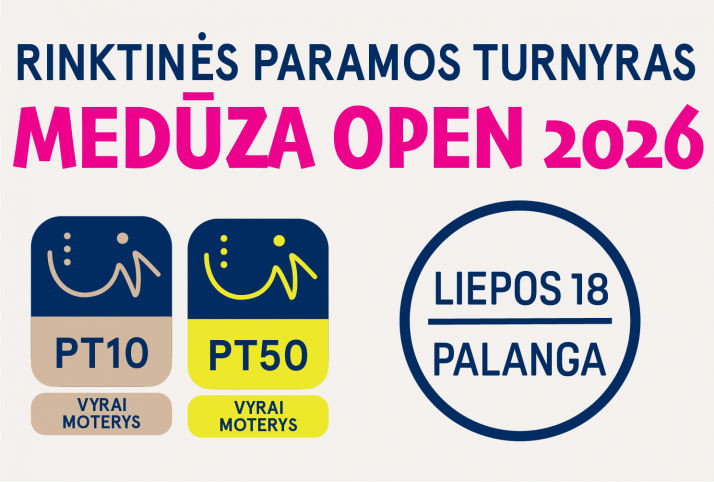 PARAMOS TURNYRAS "MEDŪZA OPEN '26"